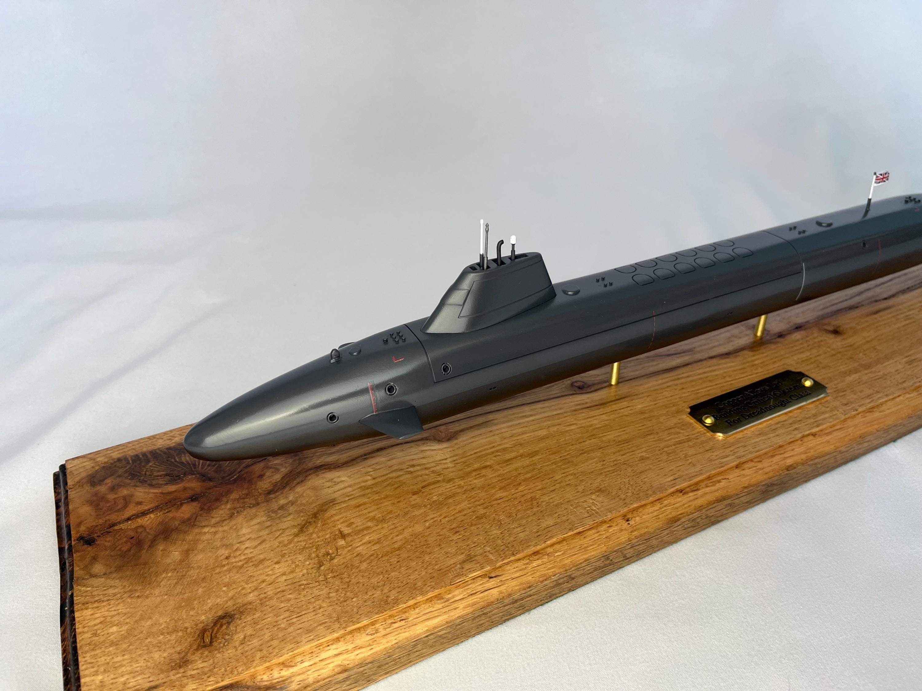 1:350 Scale Dreadnought Class Nuclear Attack Submarine 2030 Royal