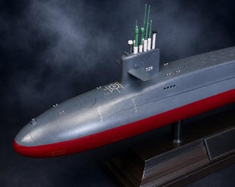 Ohio Class Submarine Model | Naval Scale Kit or Finished Display