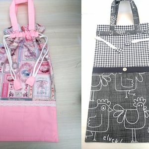 Reusable bread bag, cloth bread bag, eco-friendly bread bag, bread protector, hostess gift, lined bread bag, gift