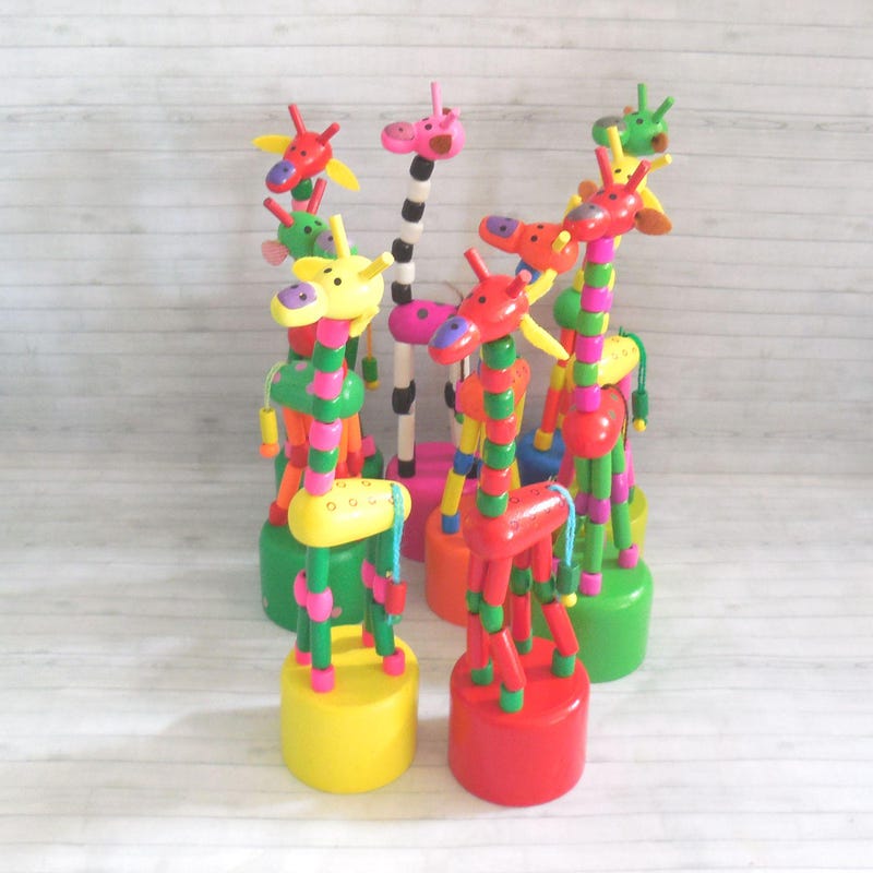 Collapsable Push Toy - Etsy