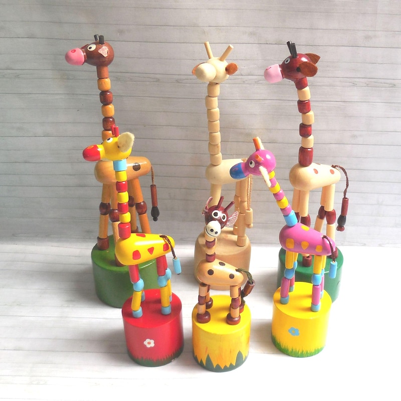 Collapsable Push Toy - Etsy