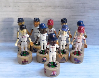 MLB Major League Baseball Players Push Puppet - Wakouwa - 2003 - Pocket Pro Pros - Sports Stars - Pop-Up Press Toy