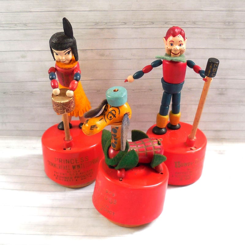 Collapsable Push Toy - Etsy