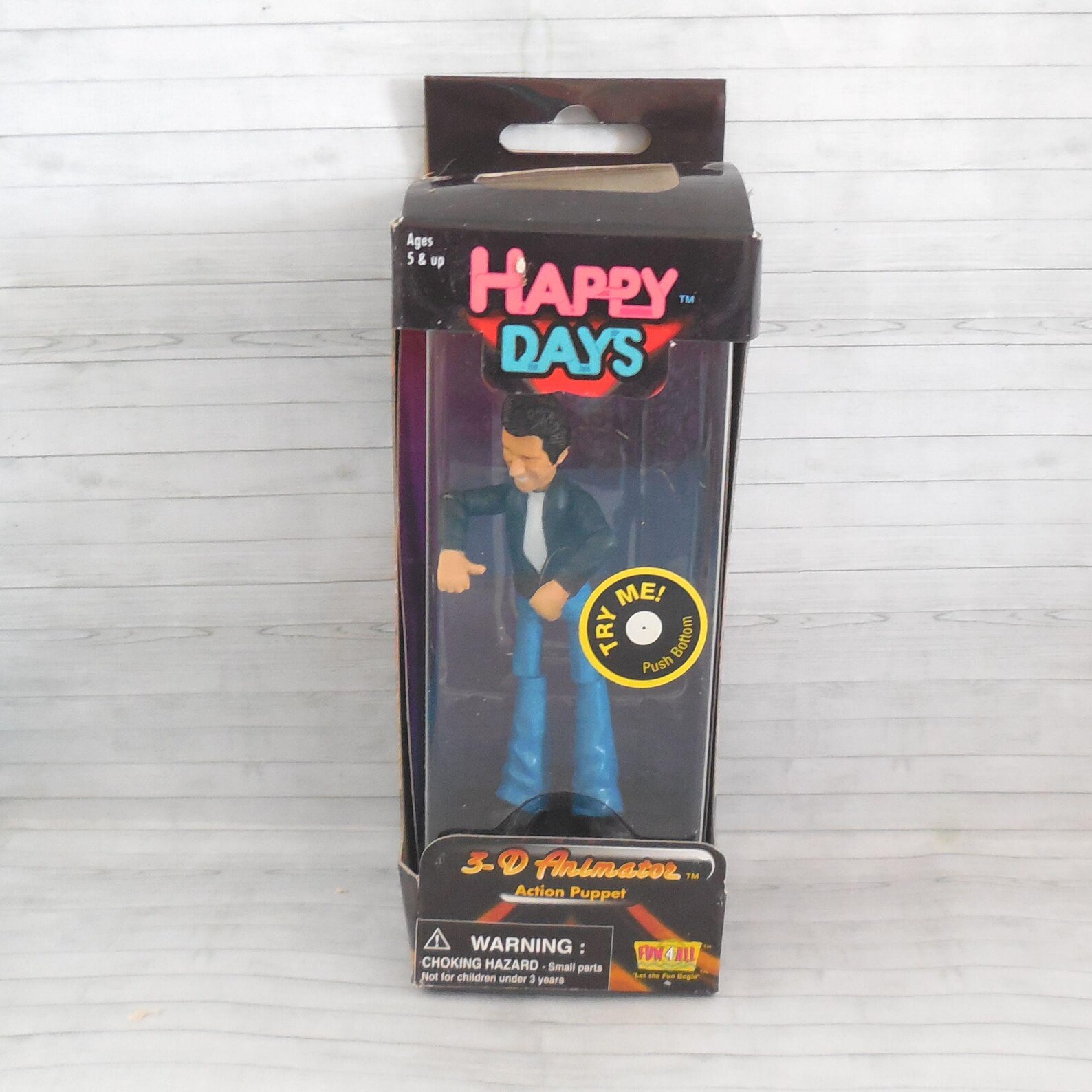 Happy Days - Three Stooges - Cheech & Chong - Push Puppet - Push up ...