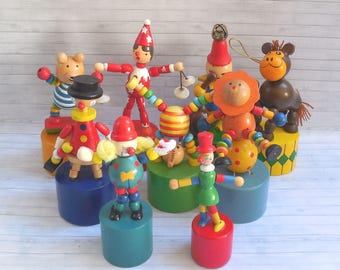 ヴィンテージ ピエロ トリッキー トラピーズ スインガー プッシュ