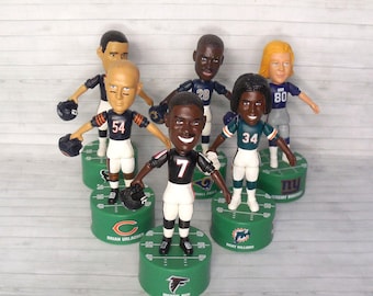 NFL National Football League Players Push Puppet - Wakouwa - 2003 - Pocket Pro Pros - Sports Stars - Pop-Up Press Toy