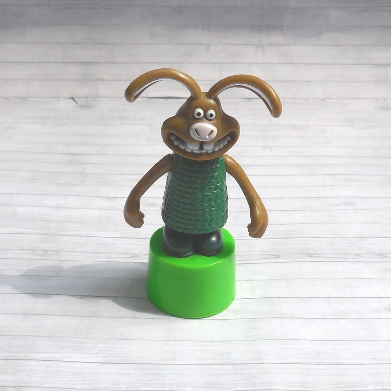 Wallace & Gromit Curse of the Were Rabbit Movie 2005 Push Puppet Press ...