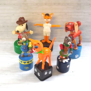 スヌーピー SNOOPY プッシュパペット ビンテージ ideal Yahoo!オークション - Ｂ１ スヌーピー SNOOPY プッシュパペット ビン