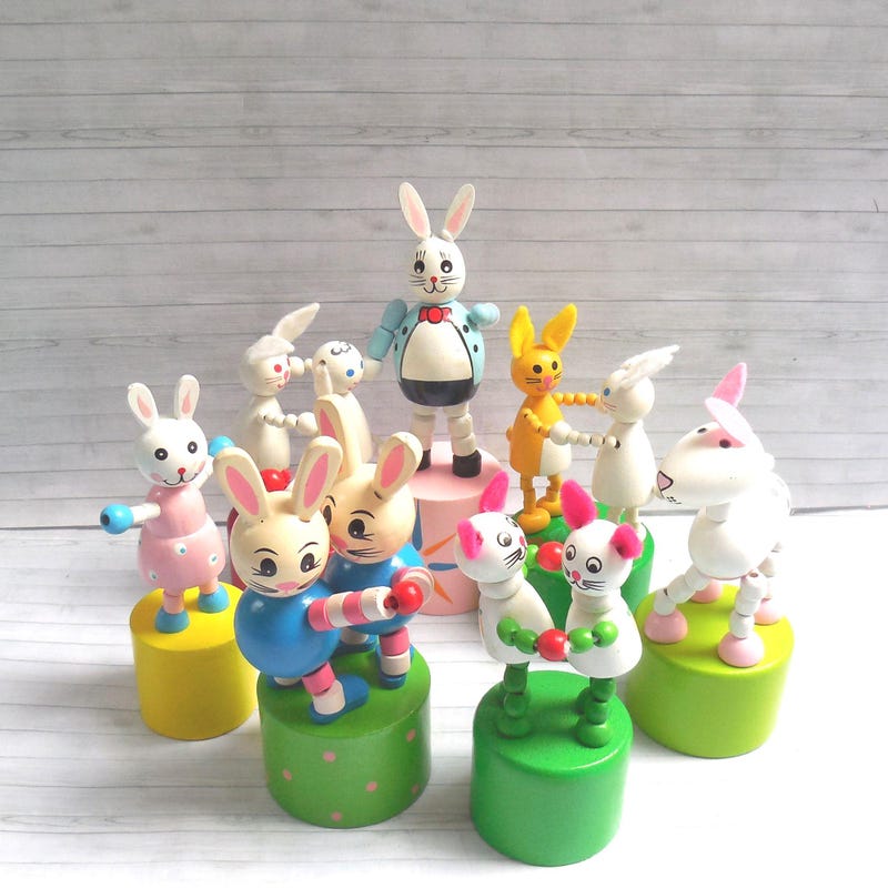 Collapsable Push Toy - Etsy