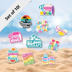 Summer Beach Magnets Tropical Vacation Cruise Stateroom Door Decor Fridge Locker Magnets Kids Couples Gift Souvenirs Memories Collection