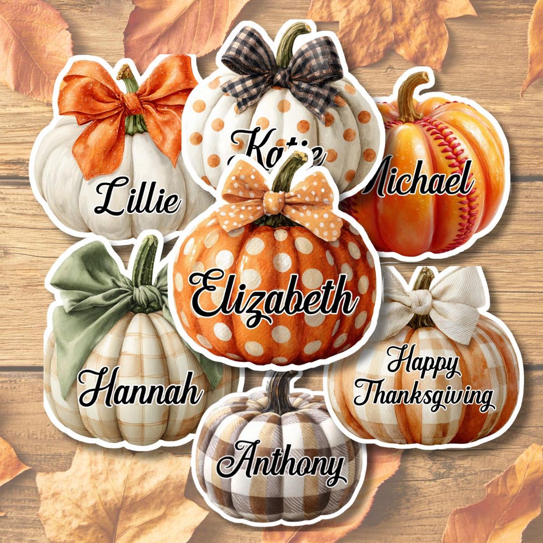 Thanksgiving Magnet Fall Pumpkin Decor Thanksgiving Pumpkin Magnets ...