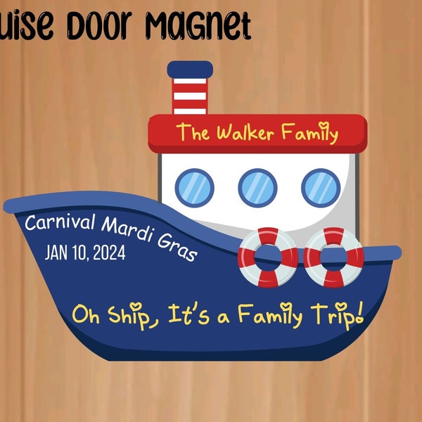 Personalised Cruise Ship Etsy