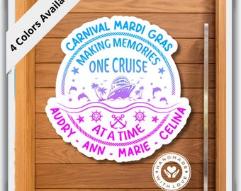 Cruise Stateroom Door Decor Personalized Keepsakes Honeymoon Gifts Couples Family Cruise Souvenirs Romantic Door Decorations Bon Voyage