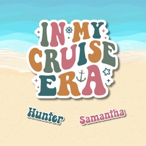 In My Cruise Era Magnet, Cruise Door Magnet Set, Summer Fun Magnets, Swiftie Magnet, Cruise Door Decor