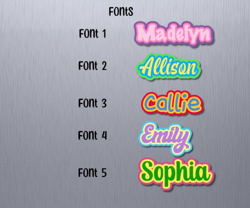 PersonalizeKids Name Magnet Personalized Kids Magnet Locker Magnet for Kids Classroom Decor Kids Room Decor Teacher Gift Back to School Gift Birthday Gift Graduation Giftd Name Magnet Work Locker