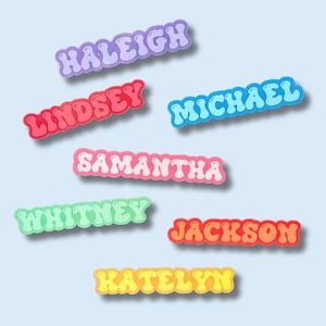 Personalized  Kids School Locker Name Magnet Custom Fridge Kids Badge Gift Cruise Door Stateroom Décor Kids Work Teacher Appreciation Idea