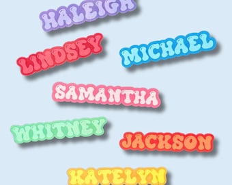 Personalized  Kids School Locker Name Magnet Custom Fridge Kids Badge Gift Cruise Door Stateroom Décor Kids Work Teacher Appreciation Idea