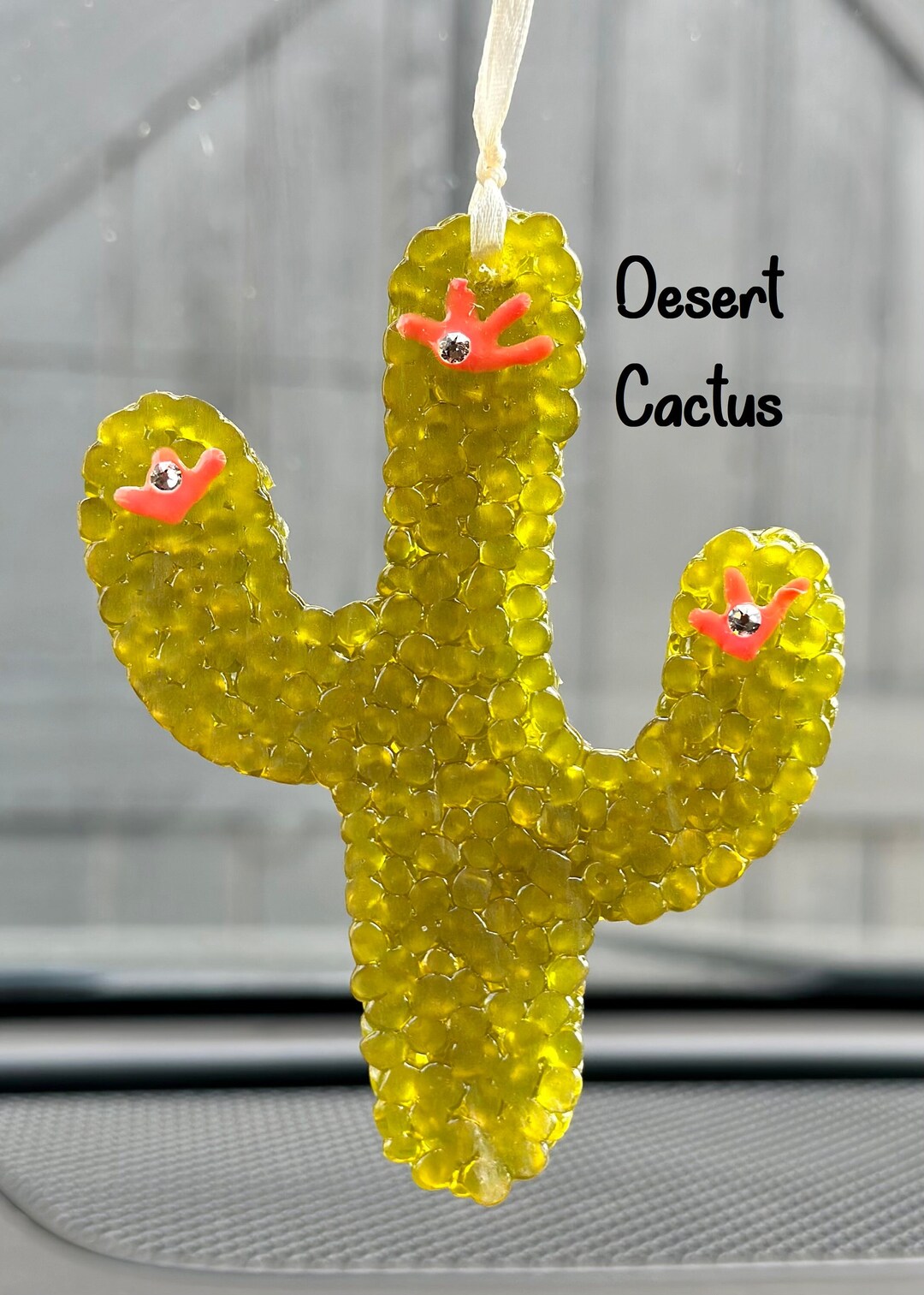 Cactus Car Air Freshener Freshie Custom Cactus Car Freshie Desert