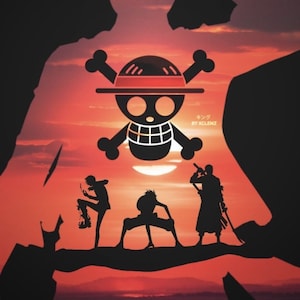 Aufkleber One Piece Luffy