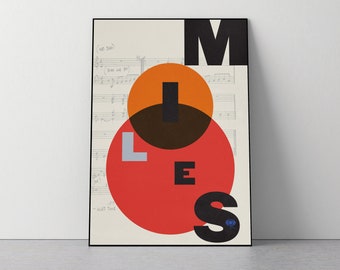 Póster musical de Miles Davis, impresión artística, concierto vintage, jazz