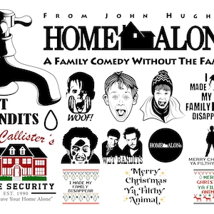 Christmas Home Alone Svg Bundle, Kevin svg bundle, wet bandits svg bundle, Kevin Mcalister
