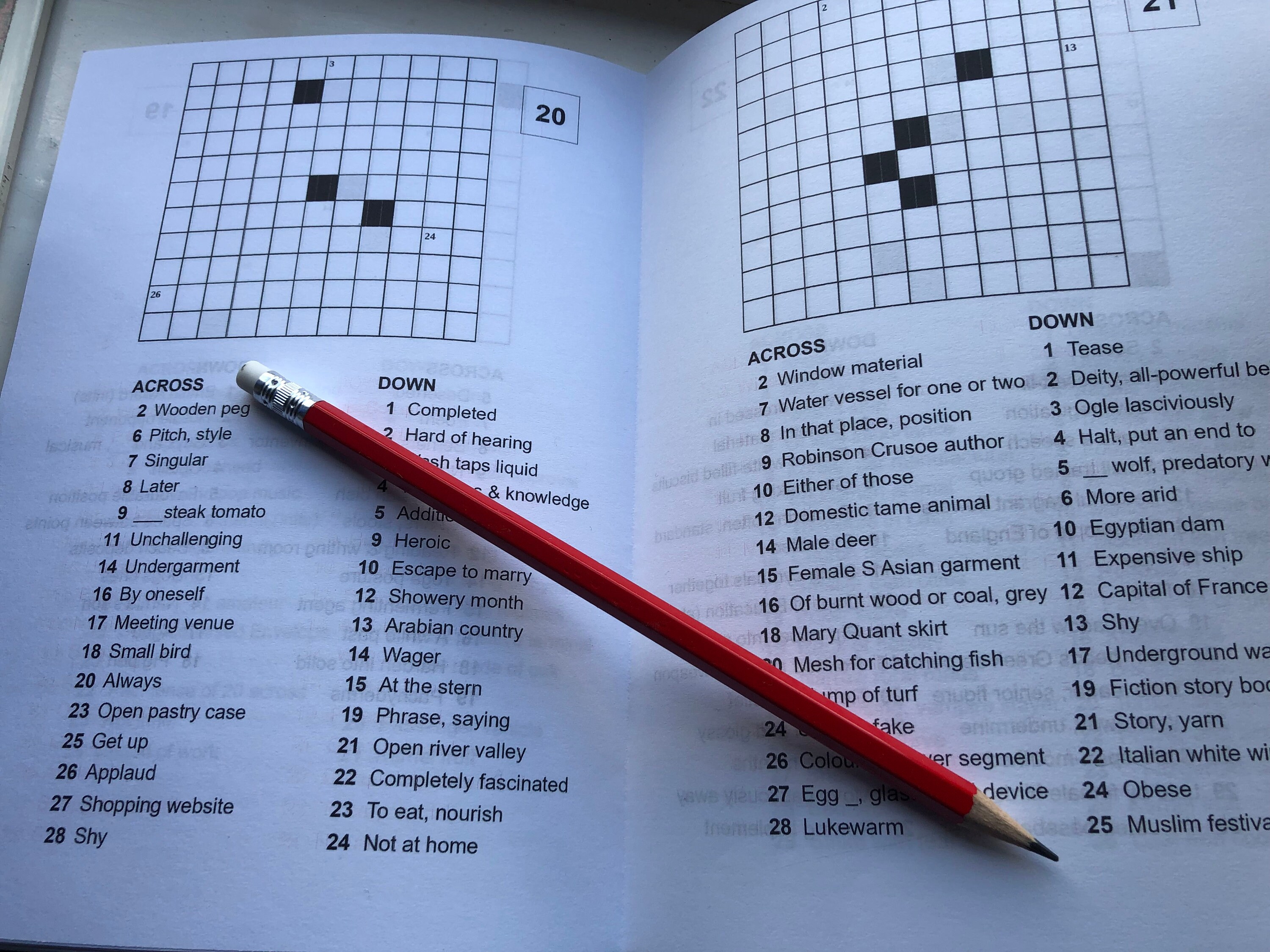 You'll Love This Crossword Book You Solve the Clues and - Etsy You'll Love This Crossword Book You Solve the Clues and - Etsy