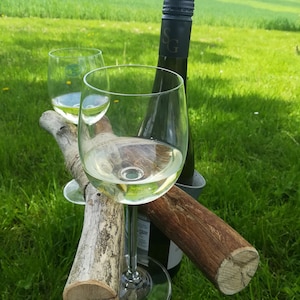Mesa de vino portátil para llevar: perfecta para acampar, hacer picnics y la playa.