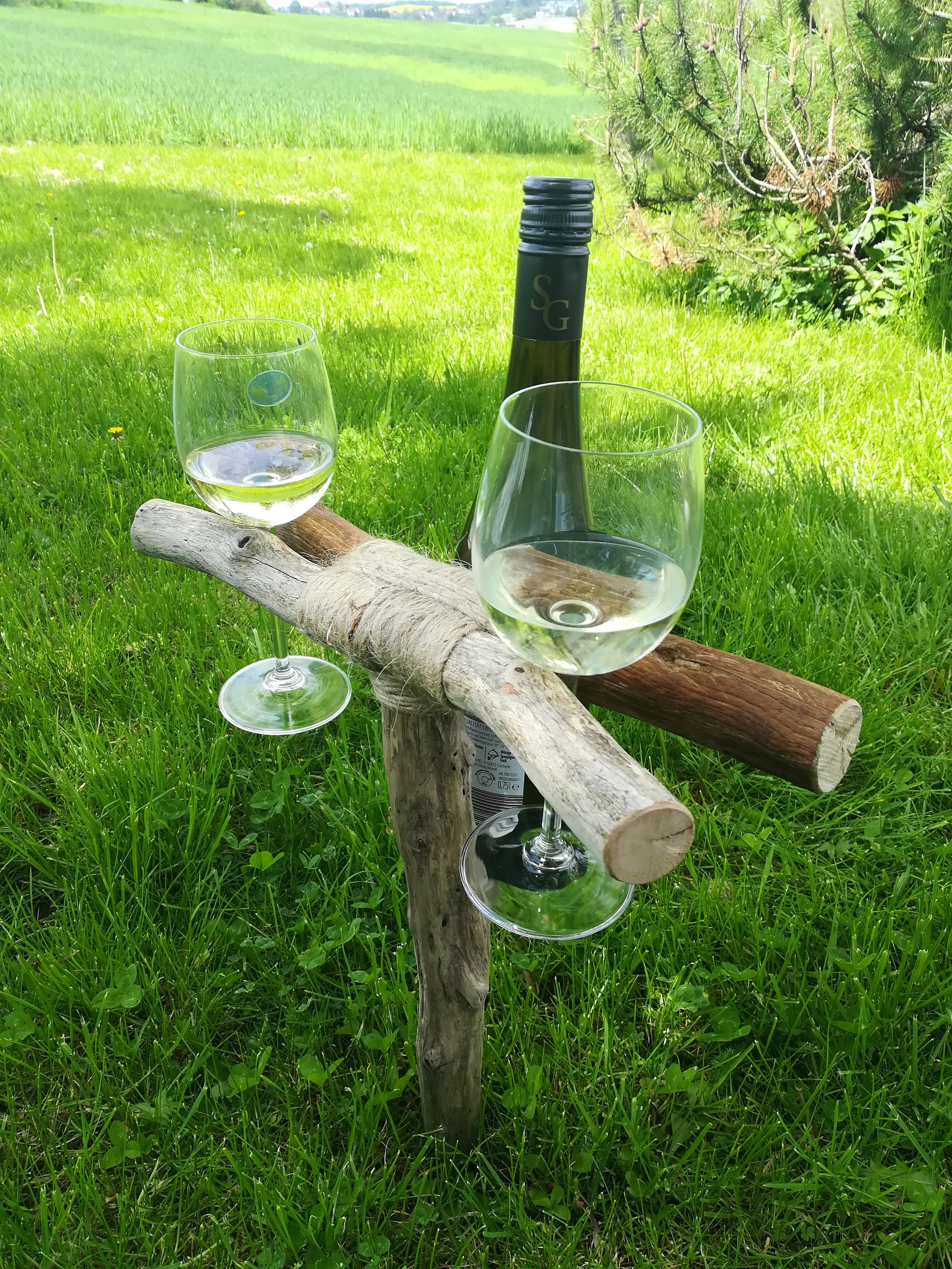 Garden Wine Holder Etsy Sweden