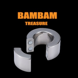 Male Ball Stretcher Weight Magnetic Zine Alloy Ball Stretching