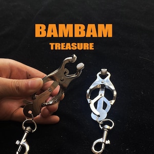 Tight Nipple Clamps With Clasp, Stainless Steel Nipple Jewelry On Chest, Breast Bondage Nipple Clip, Gift For Her/Him