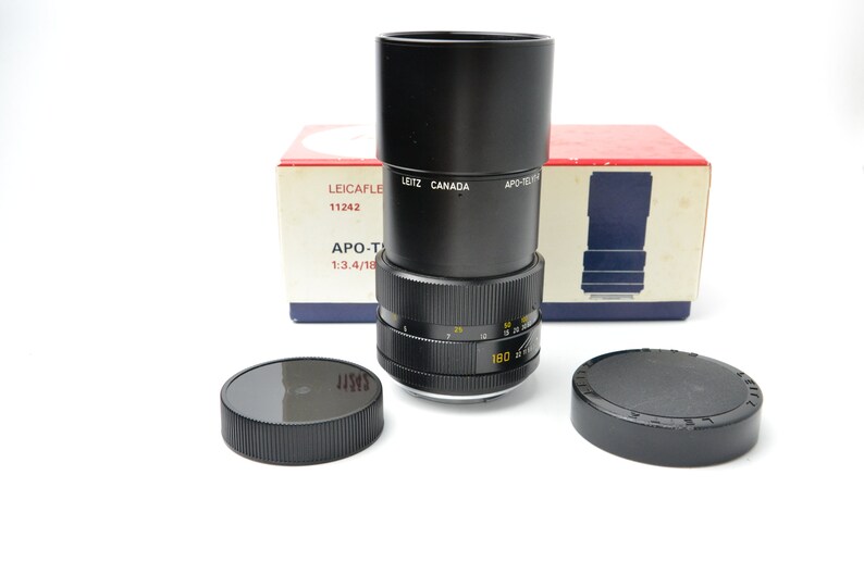 Objectif Leitz Leica Canada Apo-Telyt-R 180mm F/3.4 - Monture Leica R, Bon état