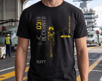 UH-60 Blackhawk Helicopter T-Shirt