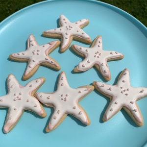 Star Fish Sugar Cookies ( 12 )
