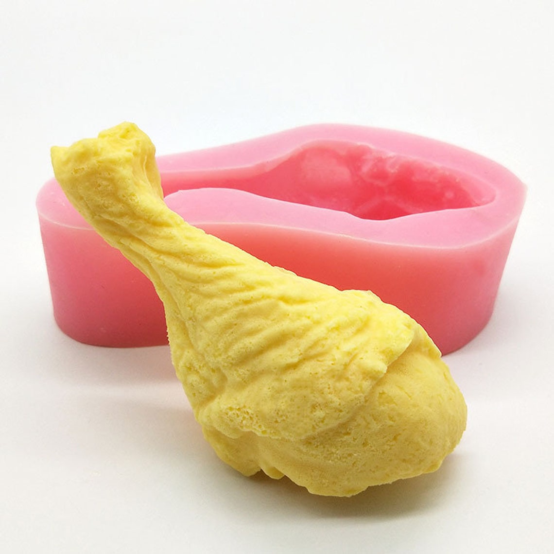 3D Fried Chicken Drumstick Silicone Mold KFC Cake Topper Etsy