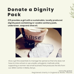 Charity Gift Card - Doneer een Dignity Pack