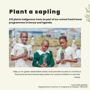Charity Gift Card - Plant een jonge boom
