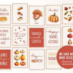 Pumpkins Horizontal Printable Thanksgiving Wall Art Fall - Etsy