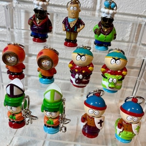 Vintage 2001 South Park Keychain / Keyring / Bag charm / Purse, Gym Bag, Duffel