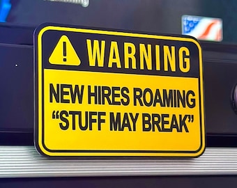 Mechanic Stickers | Toolbox Stickers | NEW HIRES!