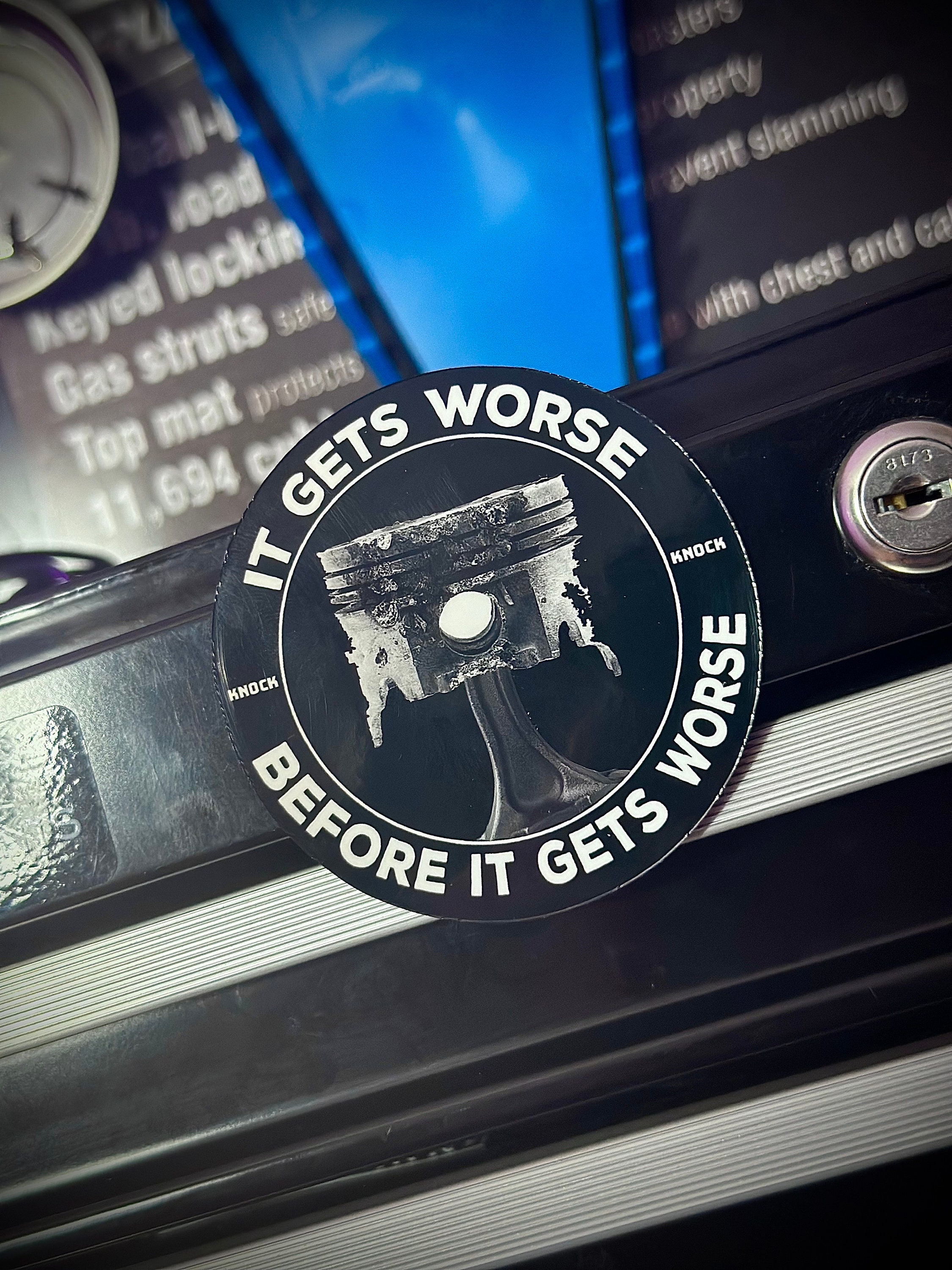 Mechanic Stickers | Toolbox Stickers | It Gets Worse Before It Gets ...