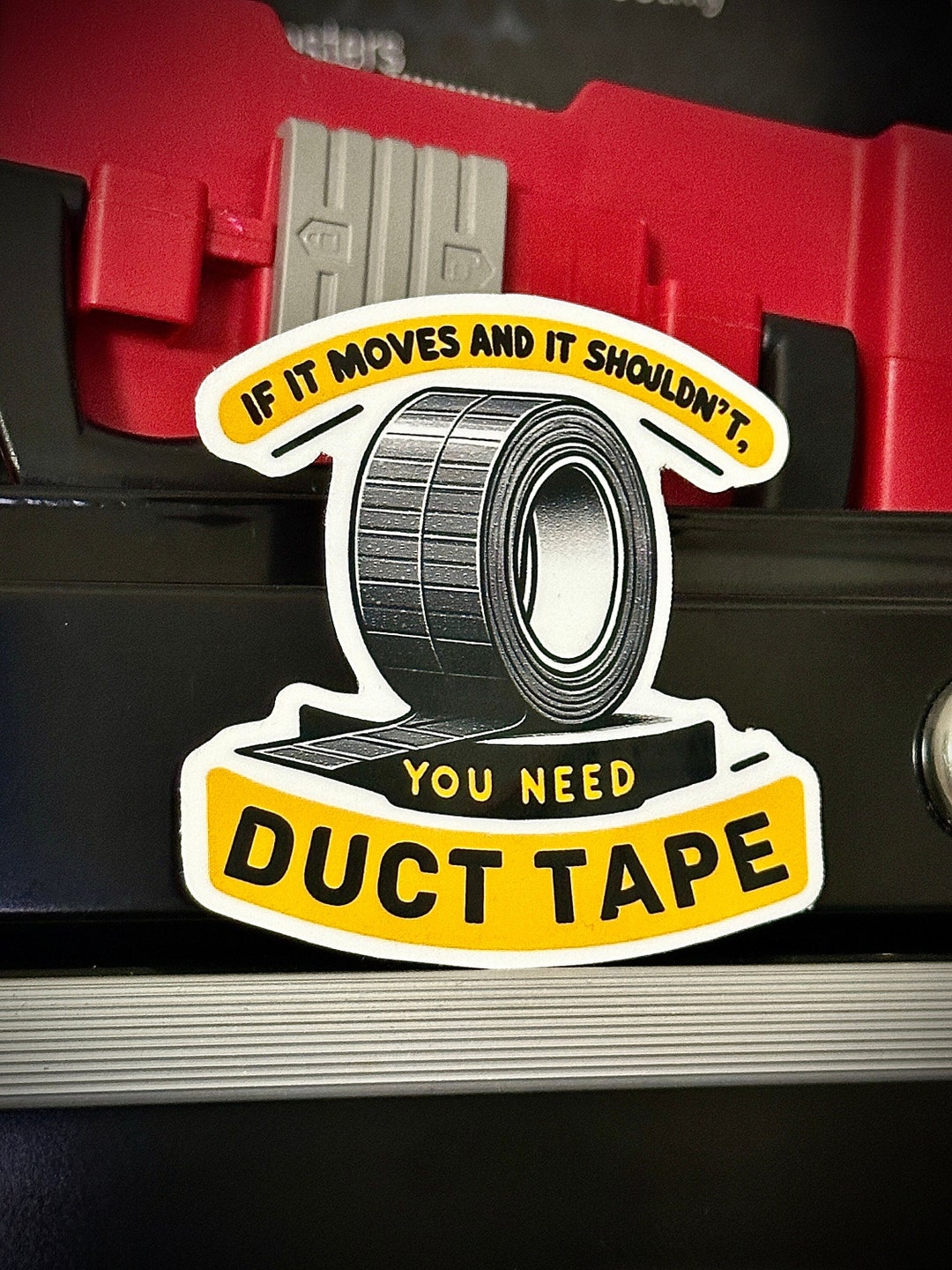 Mechanic Stickers | Toolbox Stickers | If It Moves and It Shouldn't You ...