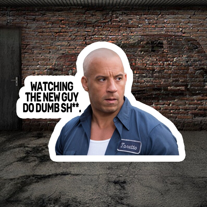 Mechanic Stickers Toolbox Stickers TORRETO Fast and Furious - Etsy