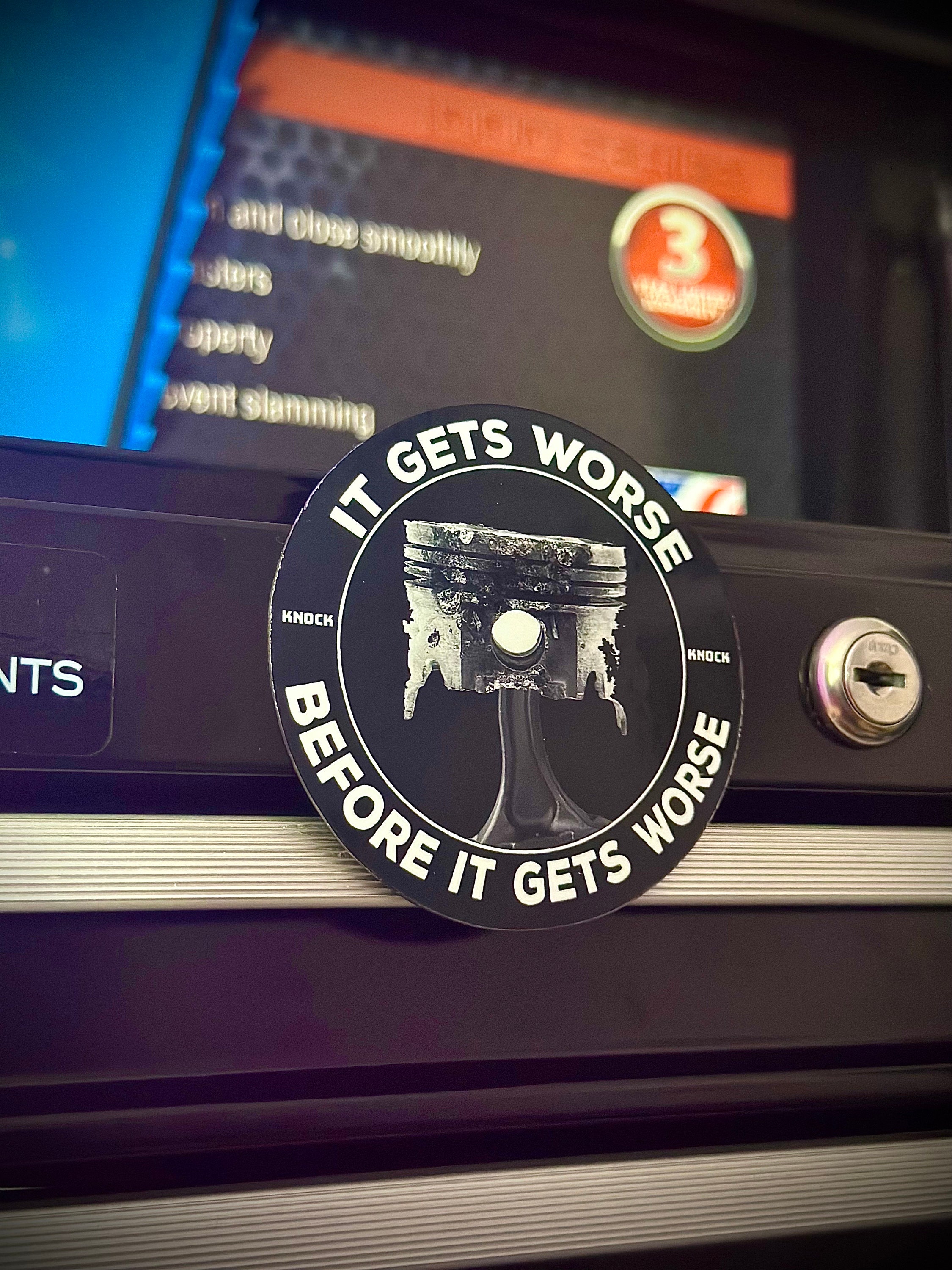 Problems Before Sticker Mechanic Stickers | Toolbox Stickers | It Gets Worse Before It Gets ...