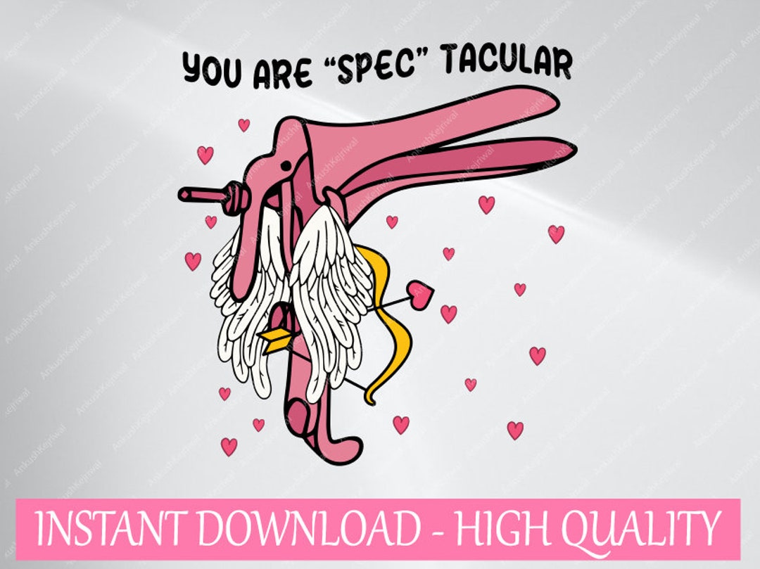 Valentine Speculum Nurse Svg, Cupid Speculum Svg, Obgyn Nurse Midwife ...