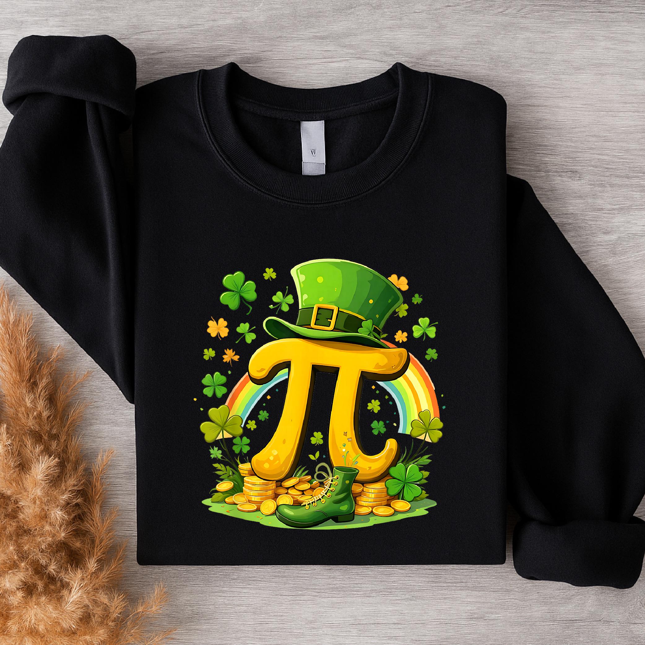 Pi Patrick Luck of the PI Rish PNG Bundle, Funny St Patrick's Day Math, Pirish 3. ...