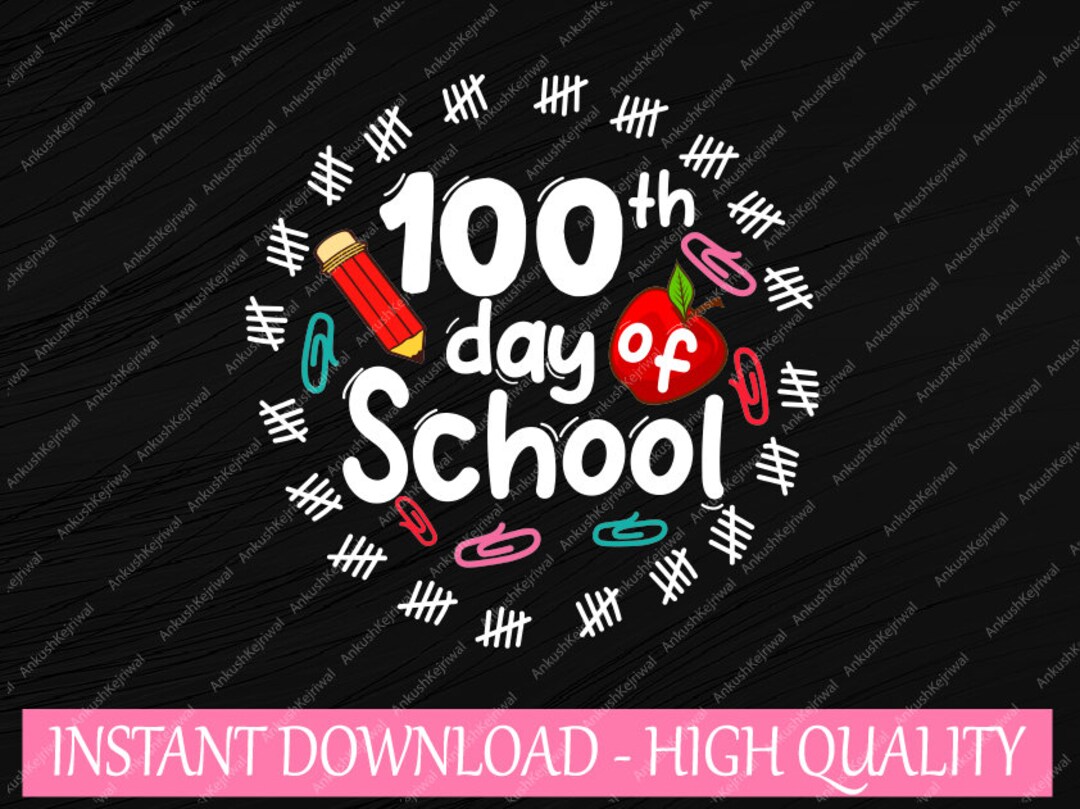 100th Day of School Teachers Kids Svg, 100 Days Smarter Svg Png ...