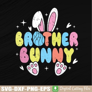 Hasenohren SVG, Ostern Passende Jungen PNG, Süße Hasenohren Clipart, Ostertag Png, digitaler Download