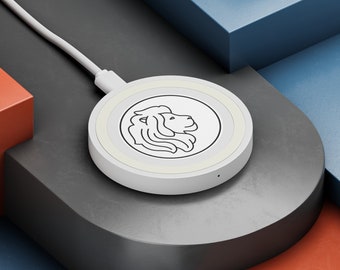 Charge Up Your Zodiac with Personalized Horoscope Wireless Charging Pad for iPhones and Android