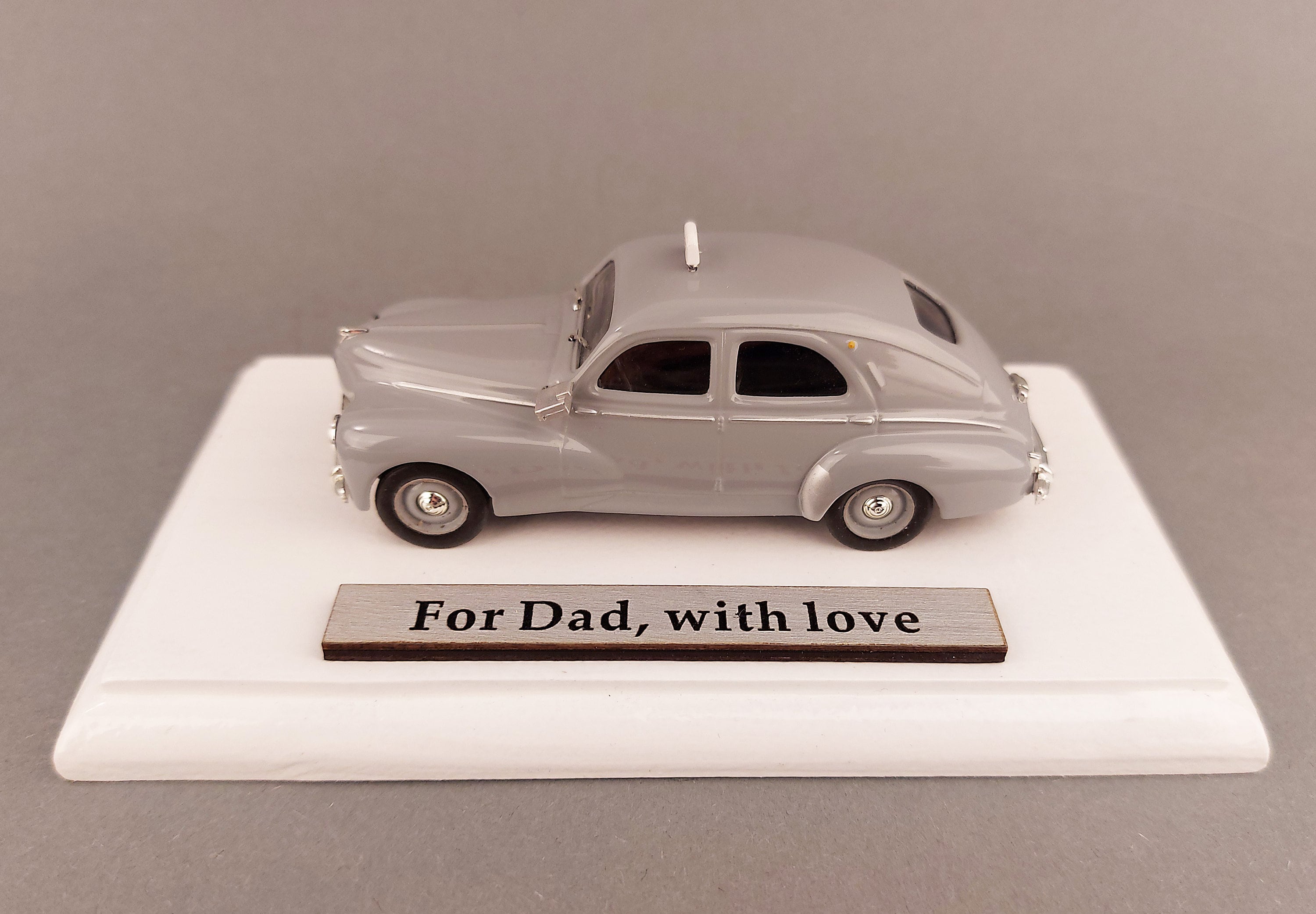 Wooden Base for Displaying Model Cars / White With a Gloss Etsy