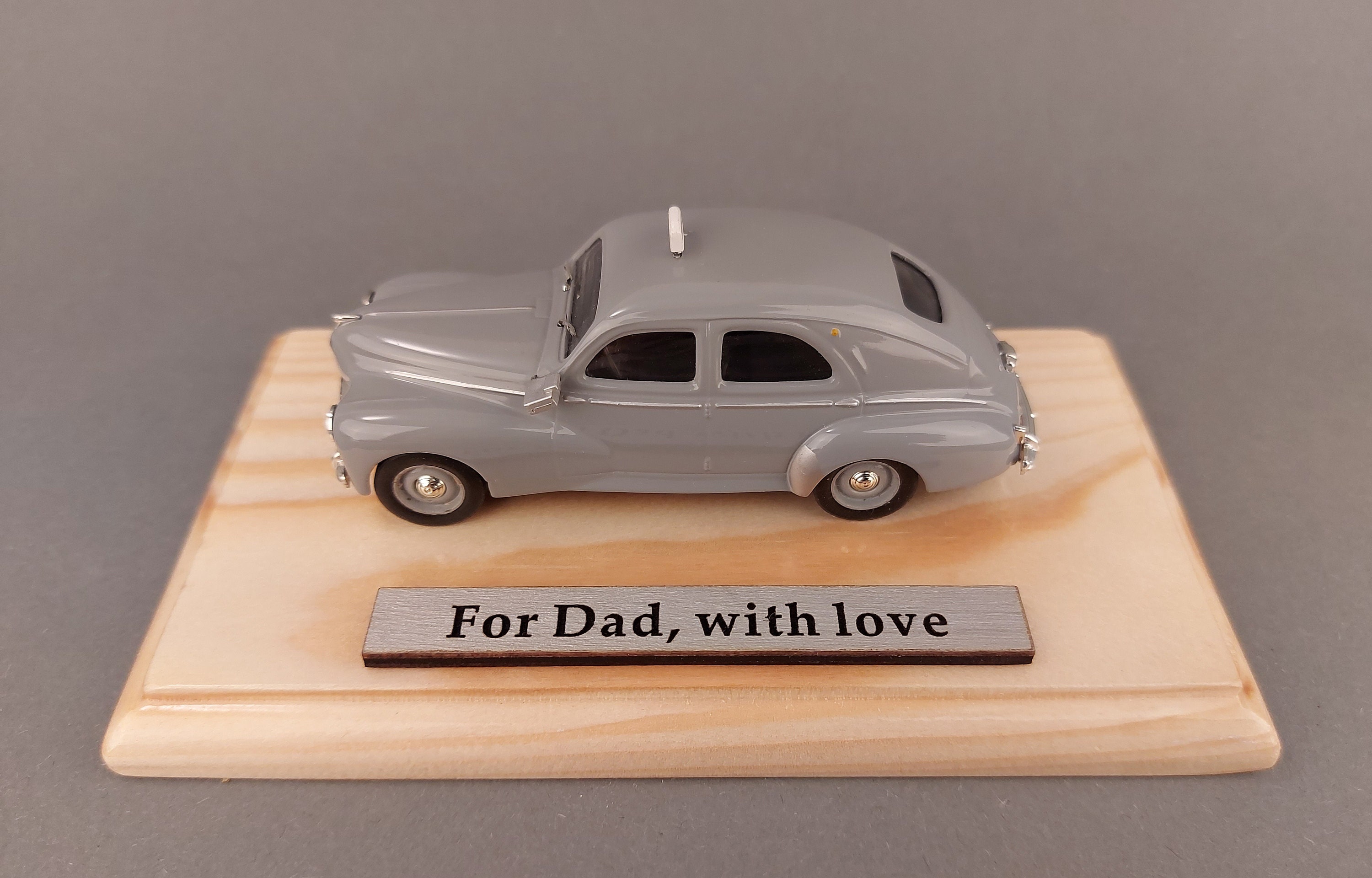 Wooden Base for Displaying Model Cars / Natural Wood With a Etsy UK